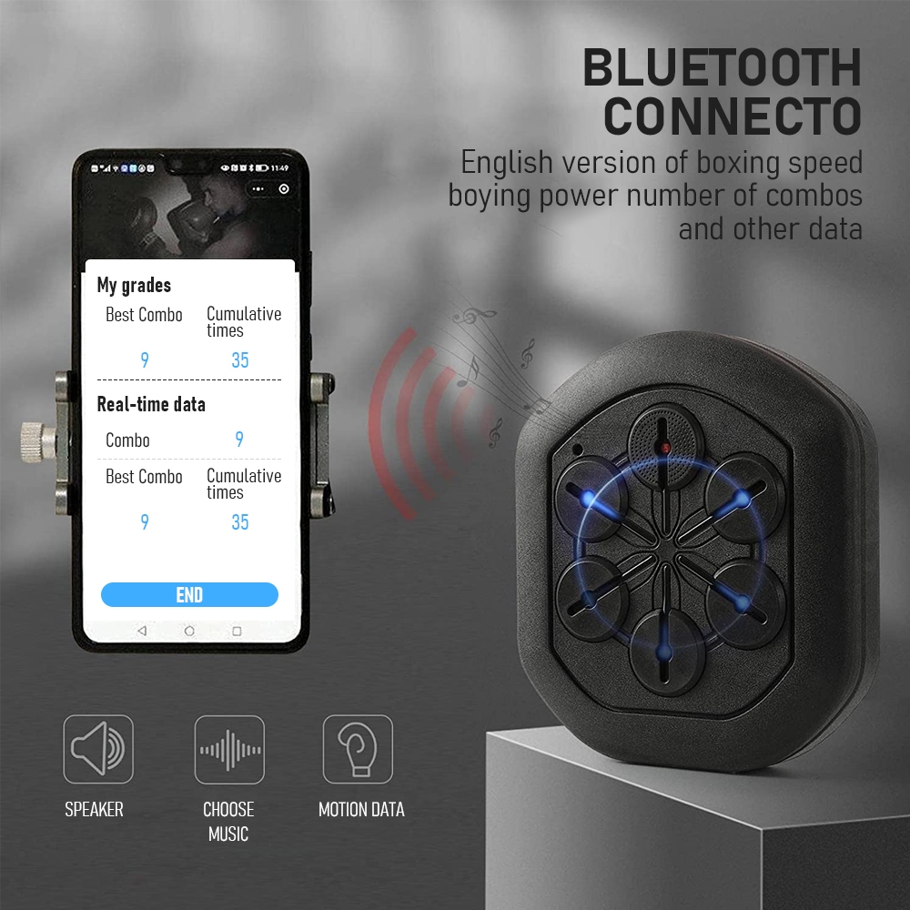 Music Boxing Training Electronic Boxing Wall Target Glove Intelligent APP Combat — image 2