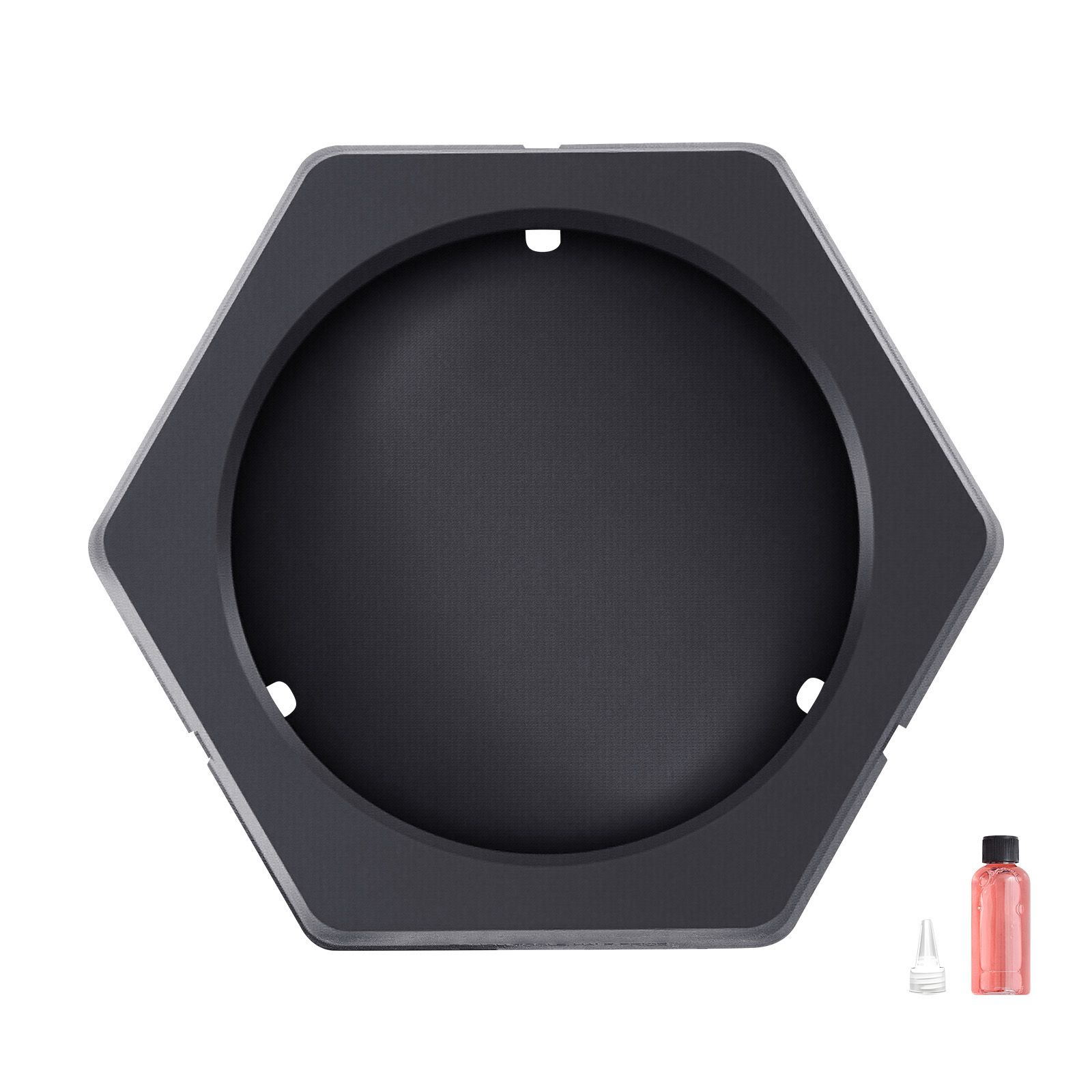 RV Leveling Pads, 4-Pack Rubber Trailer Jack Pads, Each with 5000 lbs Capacity, Jack Stabilizer Padding with Large Surface Area, Ideal for 10" Round Feet, 5th