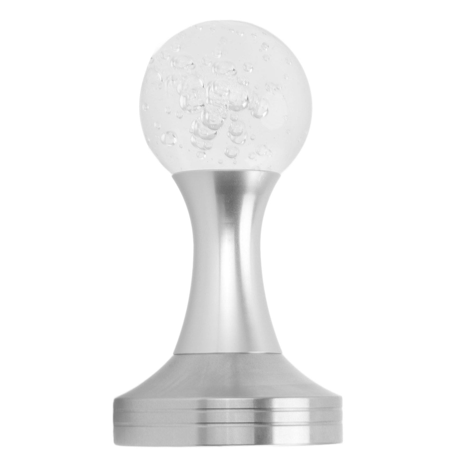 Crystal Ball Coffee Powder Tamper Stainless Steel Base Coffee Press Hammer for Kitchen Cafe Silver Pillar 58mm / 2.3in โ image 6