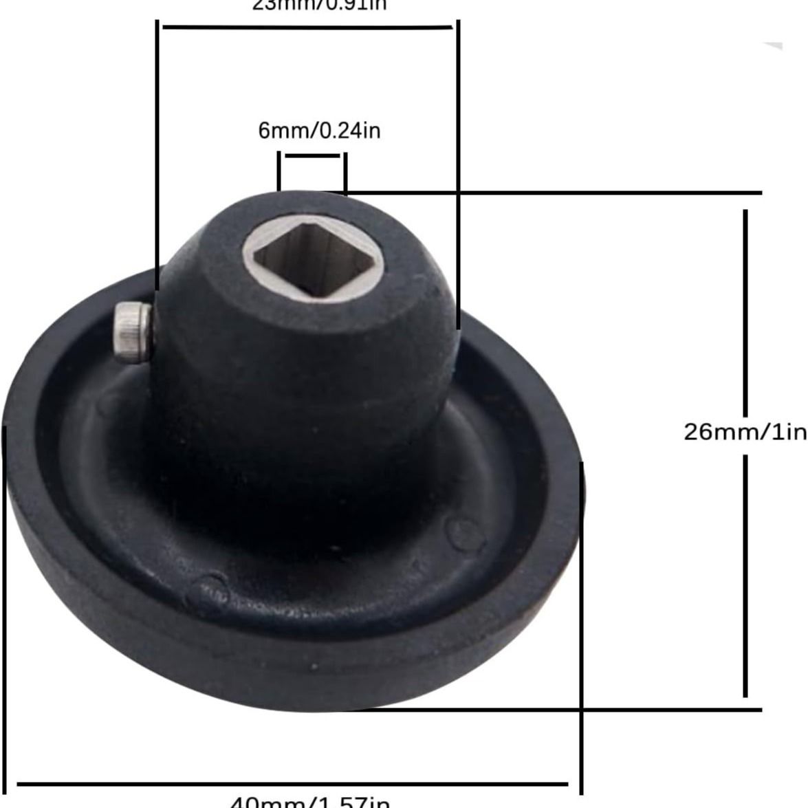Blender Drive Socket, 5 Pack Drive Socket Replacement 891 802 Compatible with Professional Series, Allen Wrench Included โ image 3