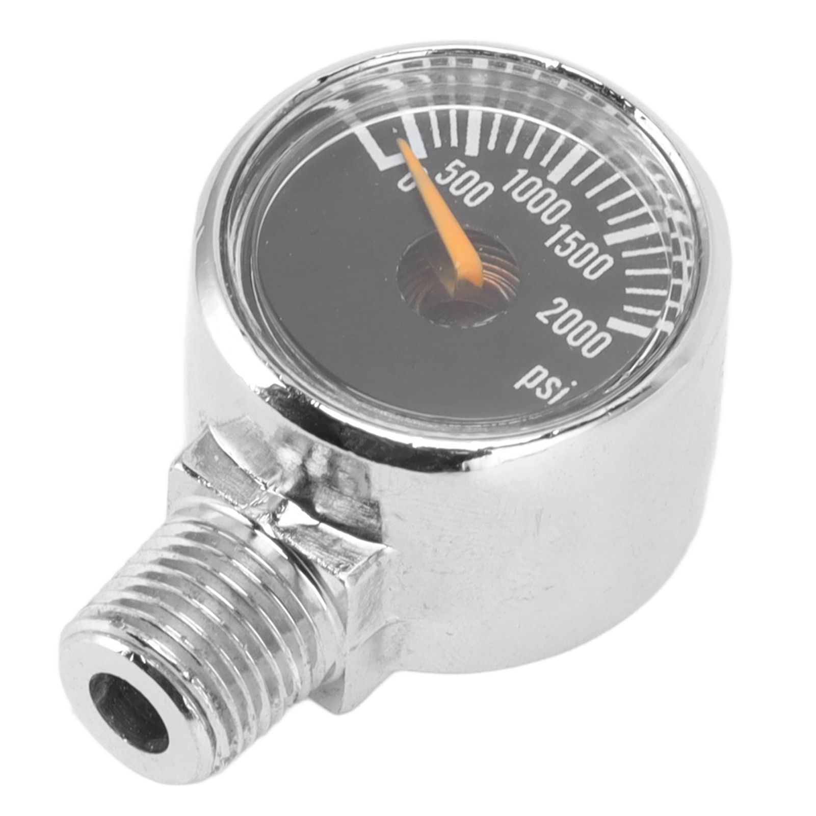 2000psi Pressure Gauge 1/8NPT Mount CO2 Cylinder Filling Pressure Meter for CO2 Gas Tank Keg Black โ image 5