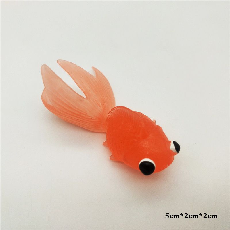 5 pcs Fake Floating Fishes Plastic Fake Goldfish Artificial Aquarium Fishes Colorful Realistic Artificial Moving Fish Ornament โ image 3
