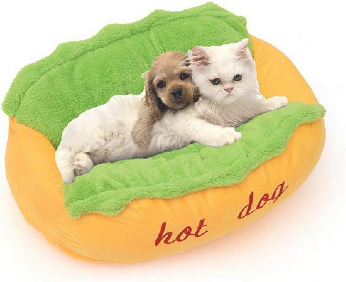 Hotdog Design Dog Bed - Soft, Removable & Washable Pet Mat for Small Dogs — image 4