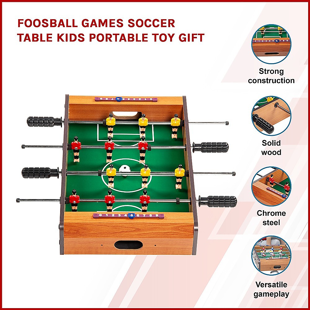 Foosball Games Soccer Table Kids Portable Toy Gift โ image 3