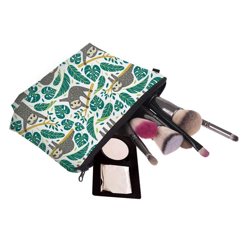 Cosmetic Zipper Bag Waterproof for Purse Mini, Women Cute Traveling Accessories Pouch for Ladies Thanksgiving Christmas Gifts — image 2