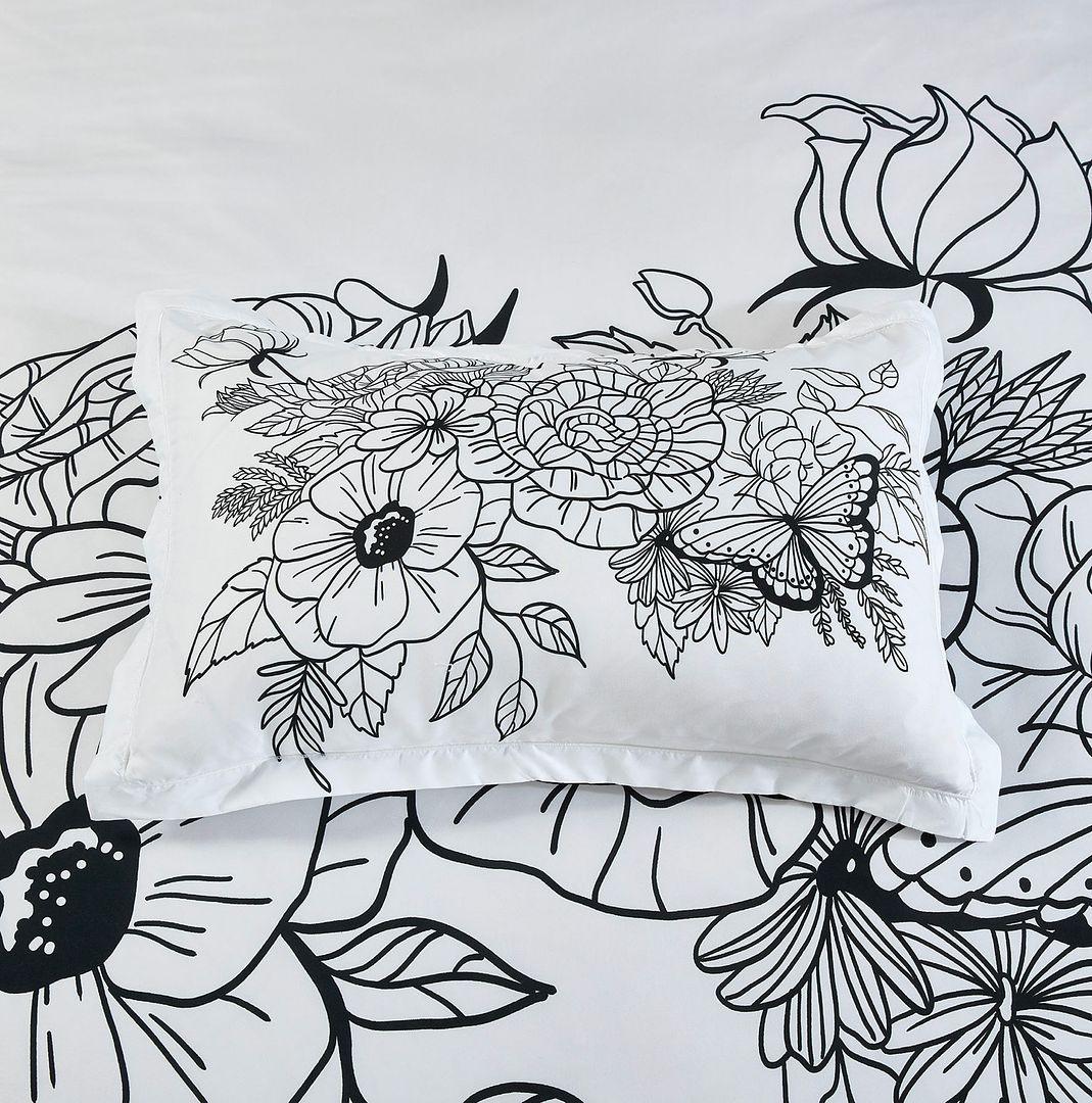 Viene Floral Quilt Cover Set - King Size — image 4