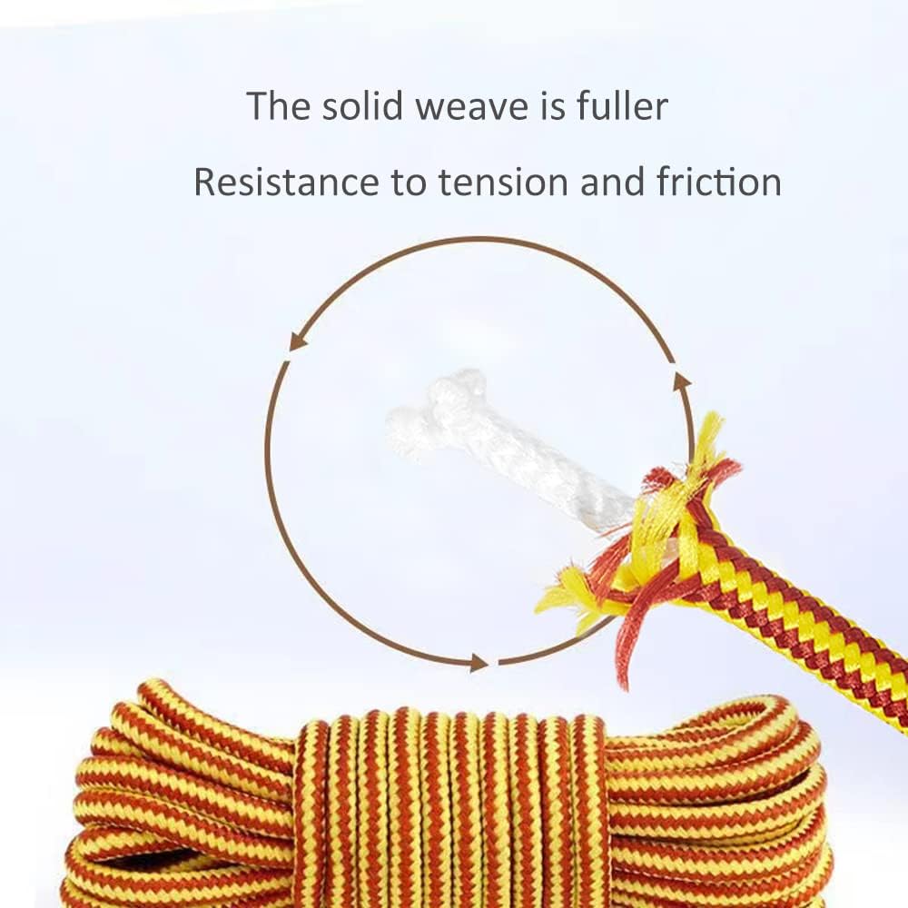 3 Pairs Round Boot Shoe Laces, Heavy Duty and Durable Shoelaces for Outdoor Climbing Hiking Work Boots Shoe Strings — image 4