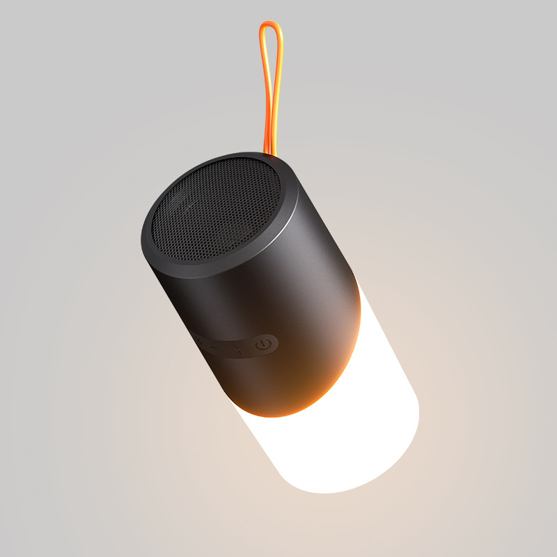 Bluetooth Speaker with LED Mood Lighting – 360° Sound & Light