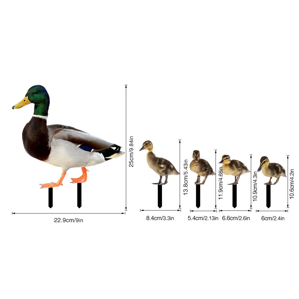 Farm Animal Decorations Outdoor,Yard Signs with Stakes, Acrylic Yard Signs for Party Home Garden Front Yard Lawn Decor — image 2