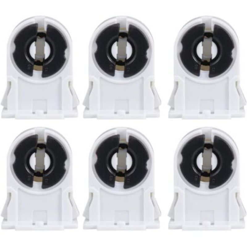 20 Pcs Douilles for Lampes Fluorescentes Non Pontees Douille of Lamp Douille Tombstone Type a Screws T8 and G13 — image 4