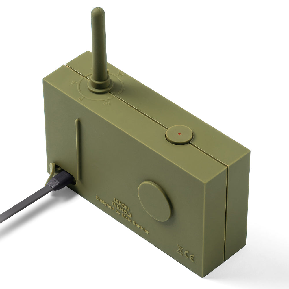 Lexon Thykho 3 Fm Radio & Bluetooth Speaker - Kakhi — image 3