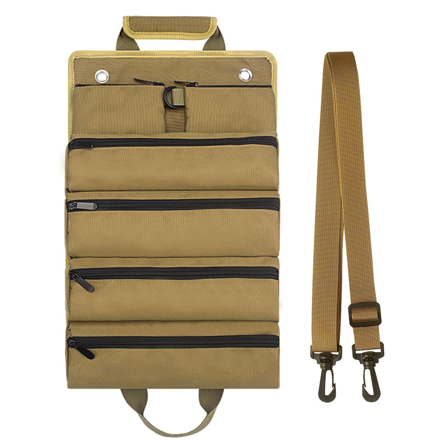 Heavy-Duty Oxford cloth Canvas Tool Roll
