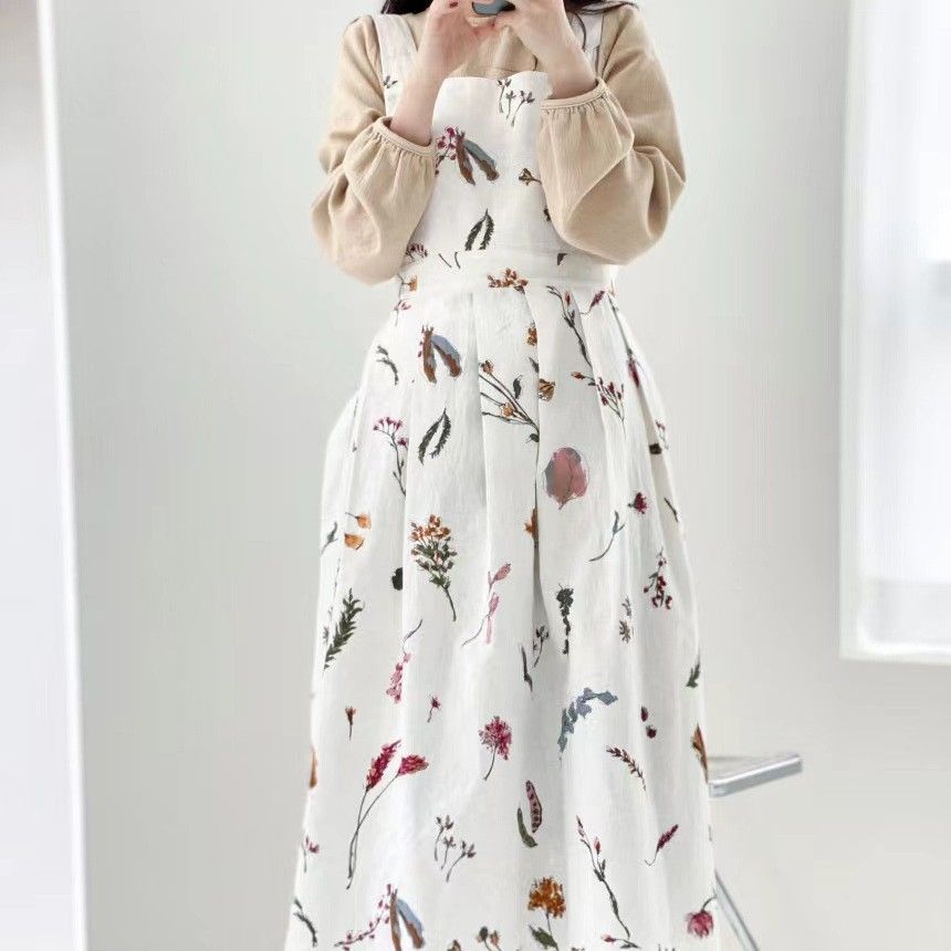 craft apron - Brown - Size M — image 6