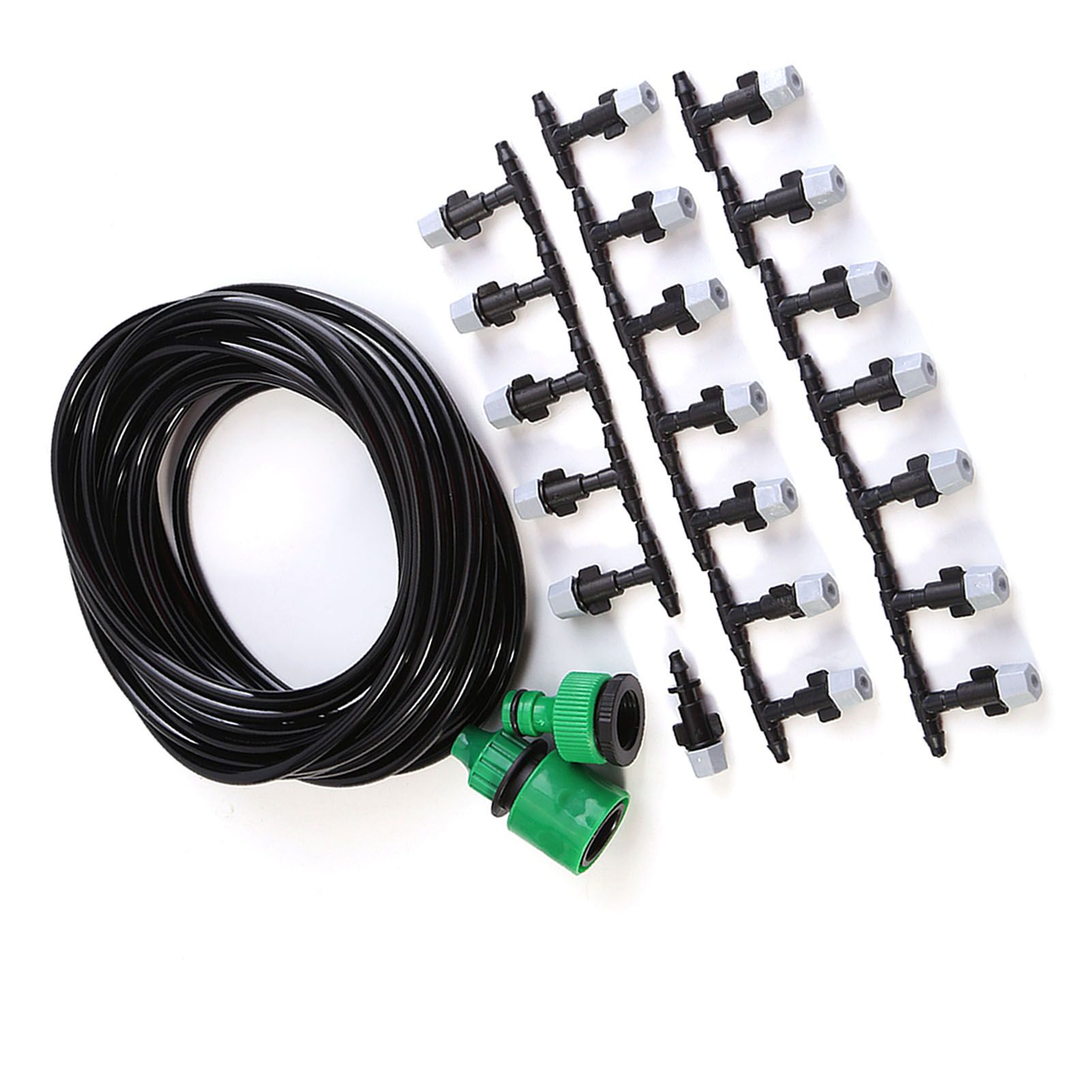 Water Misting Cooling System Hose Sprinkler Nozzle Garden Patio Micro Irrigation Set 10M โ image 4