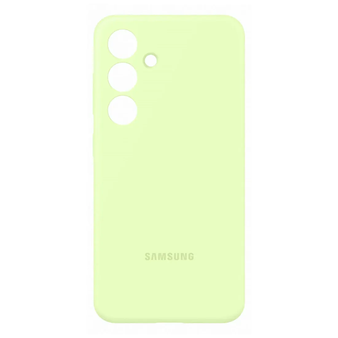 Samsung Silicone Case for Galaxy S24 Plus - Light Green