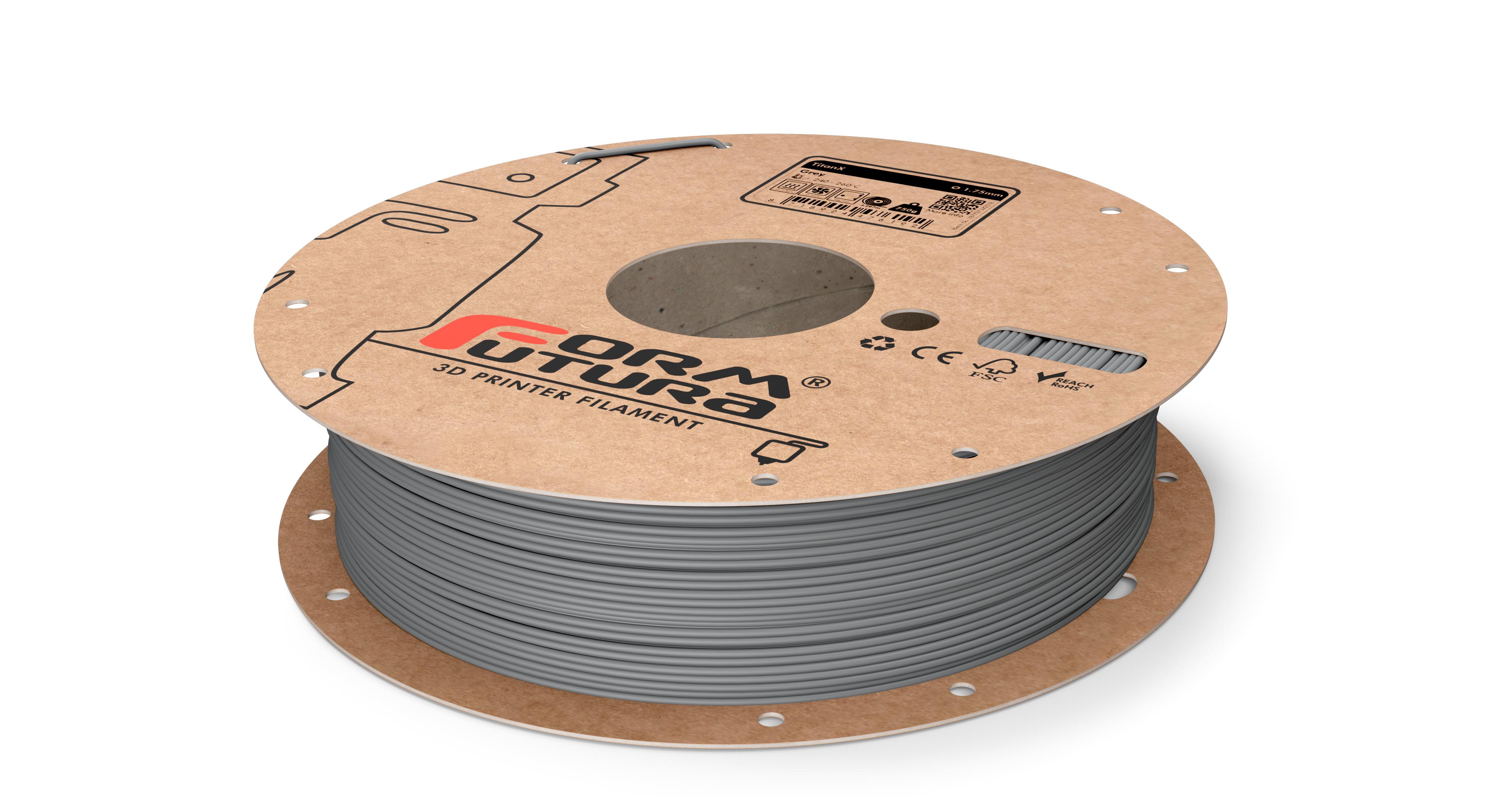 ABS Filament TitanX 1.75mm Grey 750 gram 3D Printer Filament — image 2
