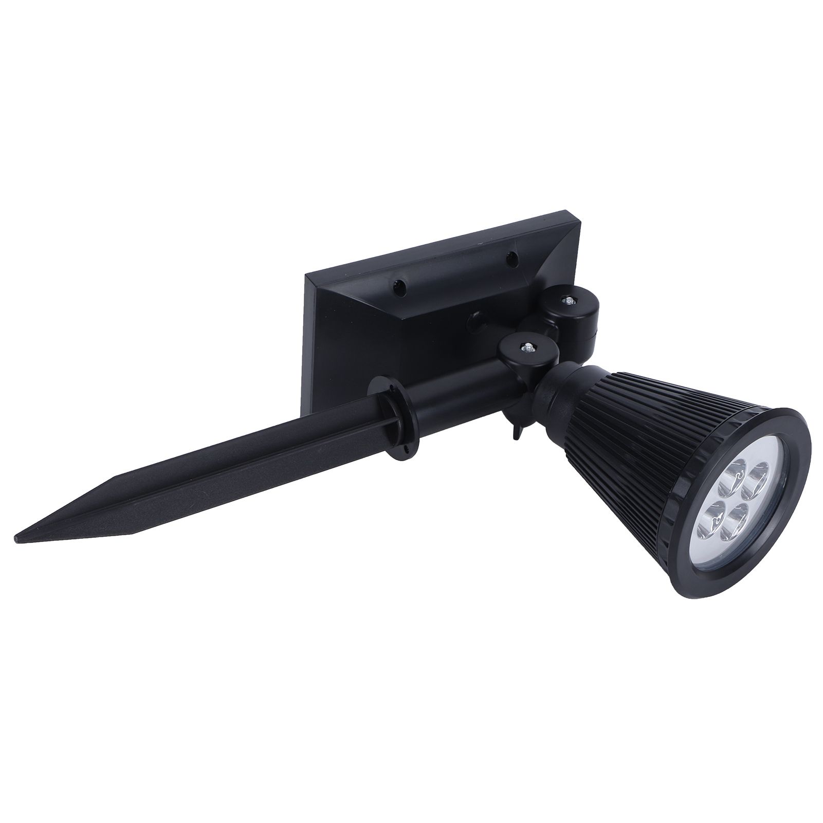 LED Solar Lamp IP65 Waterproof Lawn Light Outdoor Garden Courtyard Landscape Decoration Black — image 5