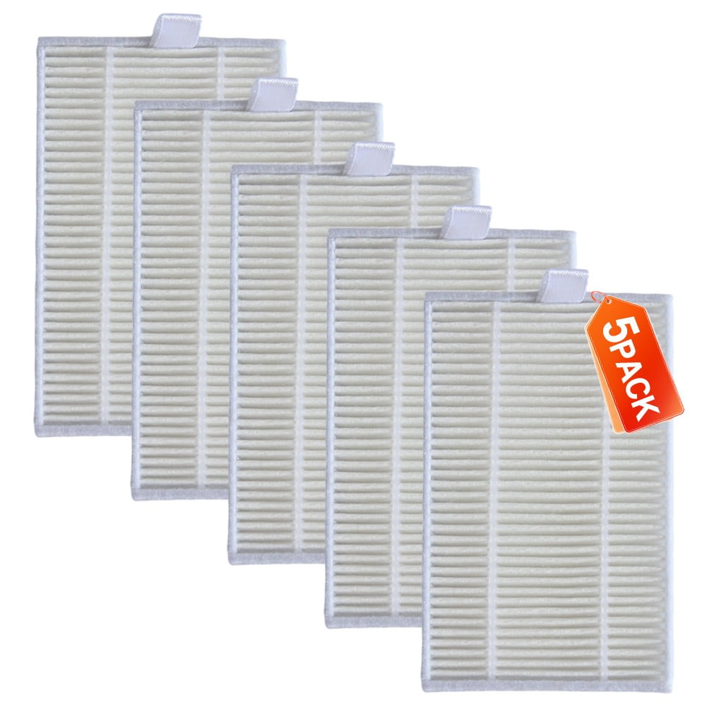 5Pcs Hepa Filter Kit For Bobsweep Pethair For Slam Replacement Parts Sweeper Accessories Household Supplies Cleaning Tools 5pcs
