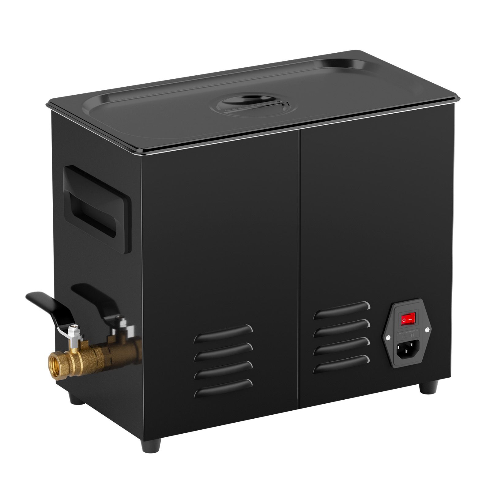 6L Ultra Sonic Cleaner, 180W Digital Ultrasonic Cleaning Machine with Gentle Mode & Upgraded Degassing, 40kHz Industrial Ultrasound Cleaner with Heater & Timer