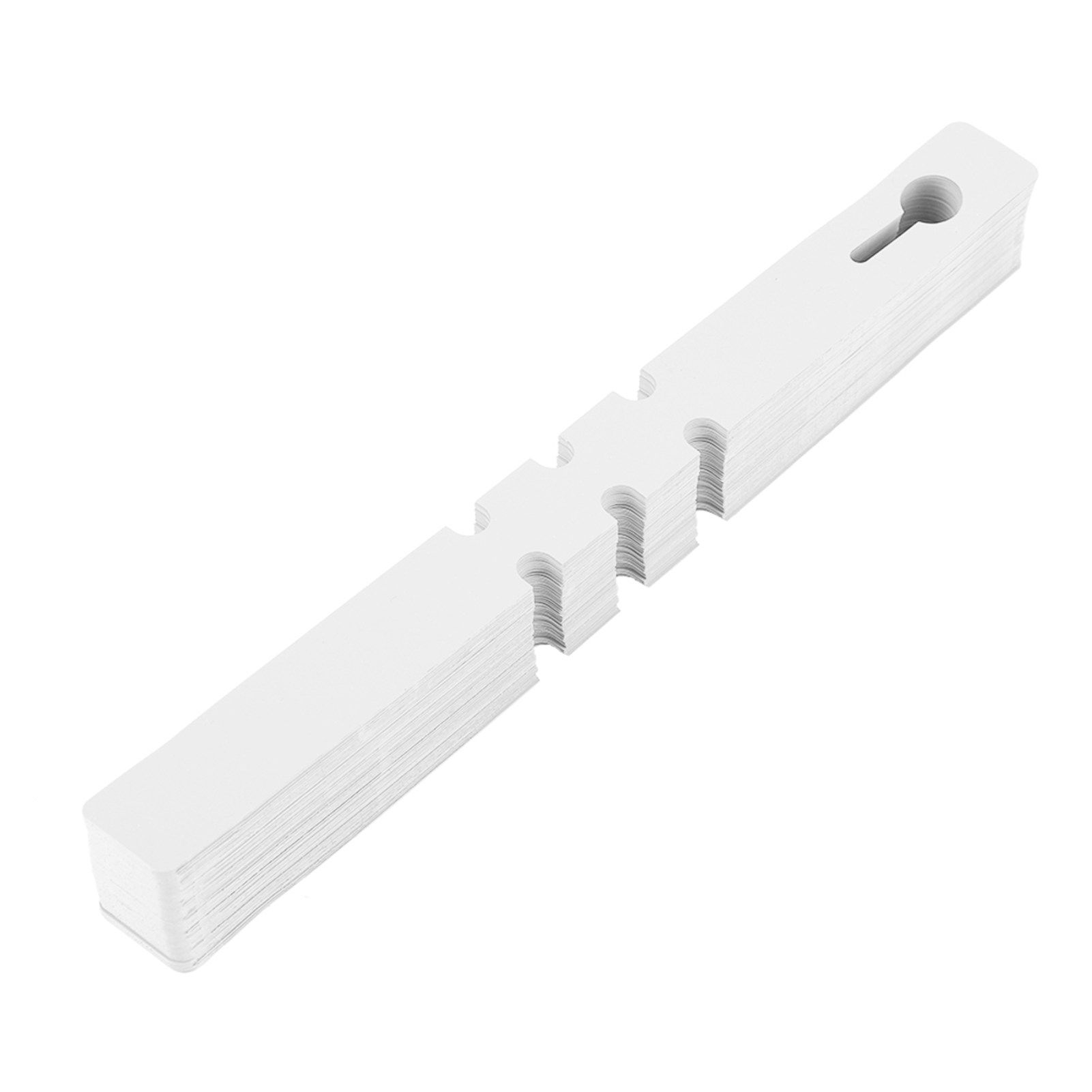 100pcs Plastic Nursery Garden Decor Stake Tags Plant Labels Lawn Ornament White — image 5