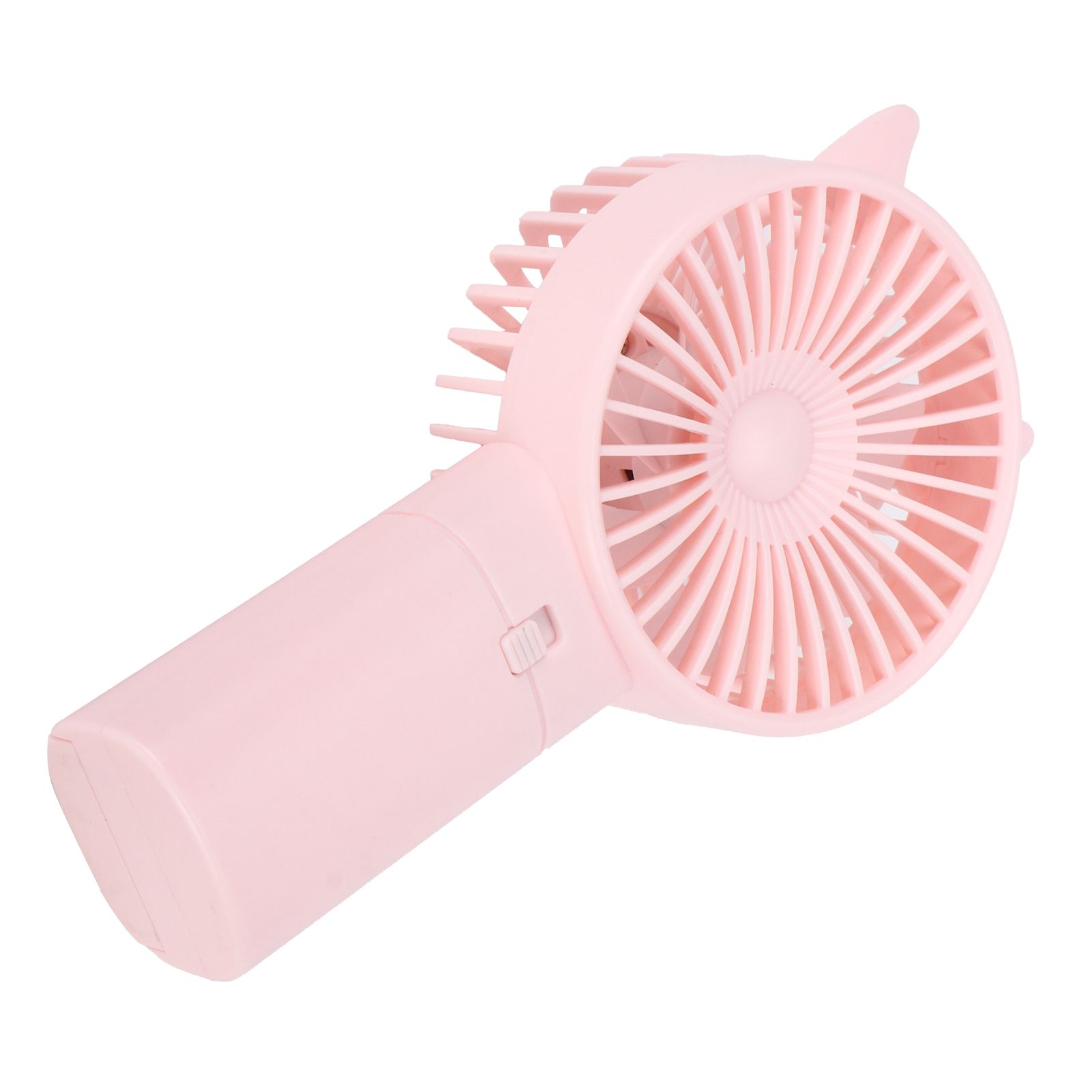Mini Fan Portable Hand Held Cute Mute Electric Cooling Fan for Home Office Travel Pink β image 6