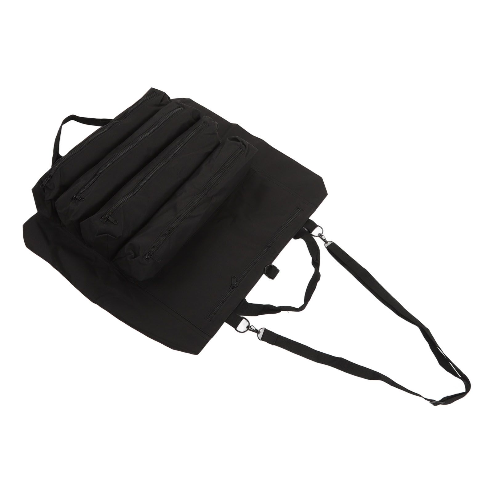 Roll Up Tool Bag Multi Purpose Tool Pouch Portable Multi Pocket Hanging Foldable Wrench Storage Carrier Black — image 6
