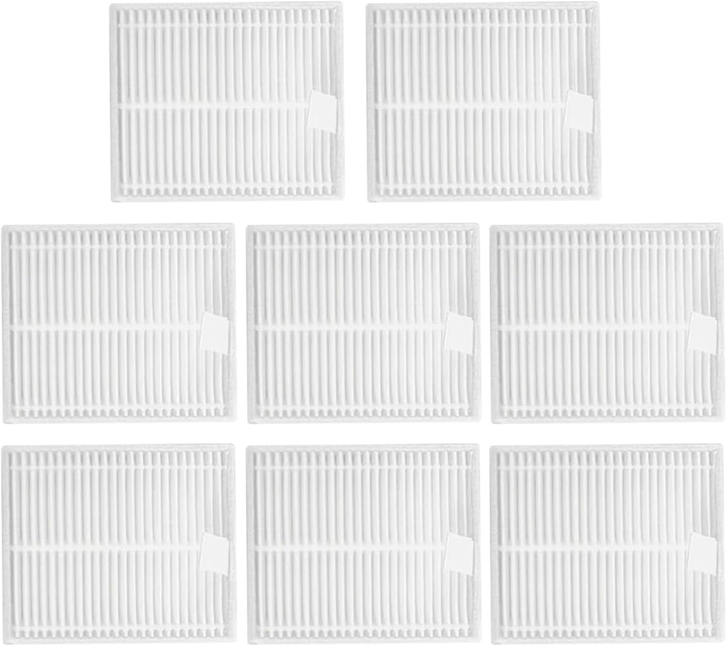 Replacement HEPA ilters Compatible with Q7 M5+/Q7 L5+/Q7 M5/Q7 L5, Robot Vacuums Parts High-Eiency ilter Accessories, 8-Pack