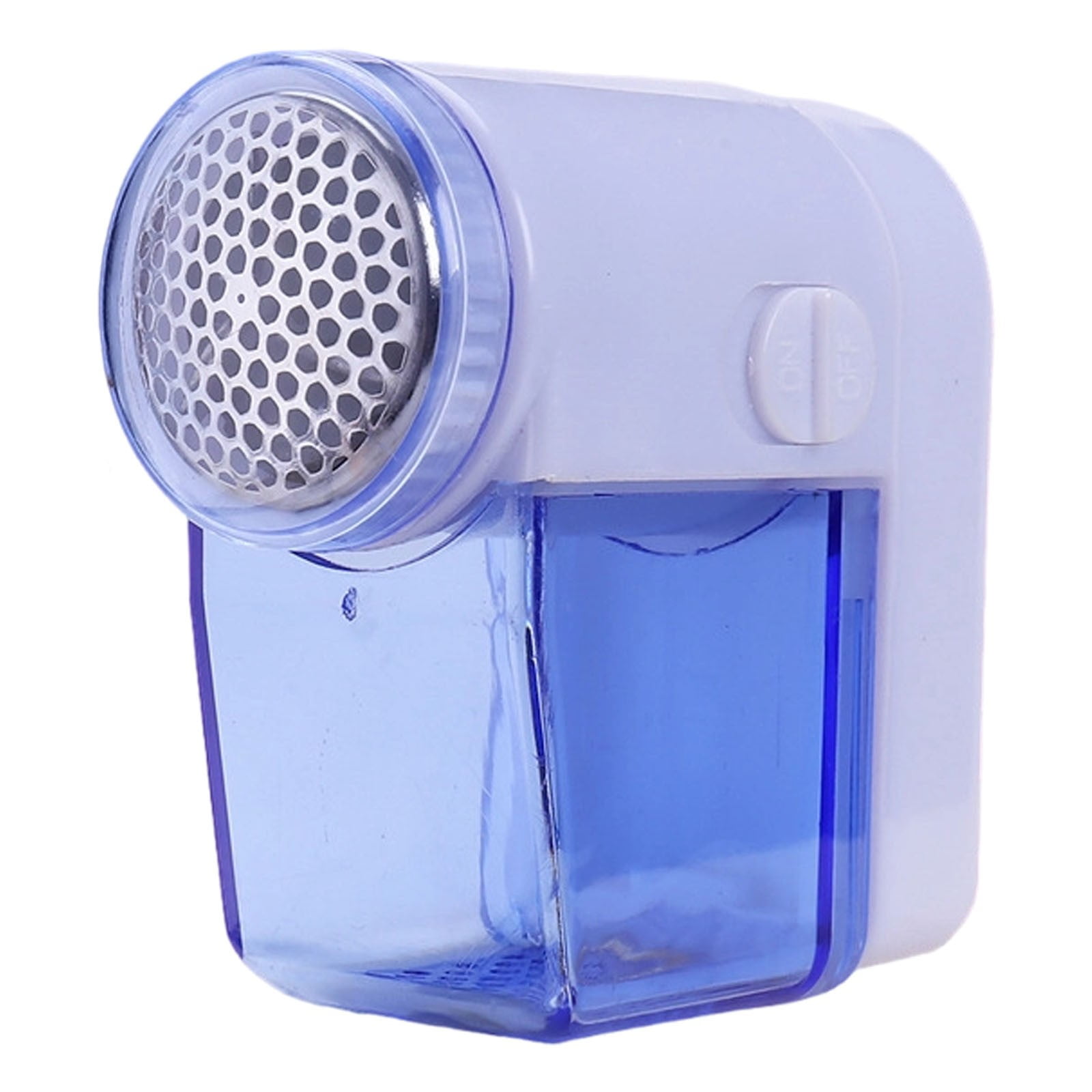 Fabric Shaver And Lint Remover, Fabric Shaver, Sweater Defuzzer With Stainless Steel Blades, Portable Fabric Fuzz Remover, Blue, 7 x 7 cm