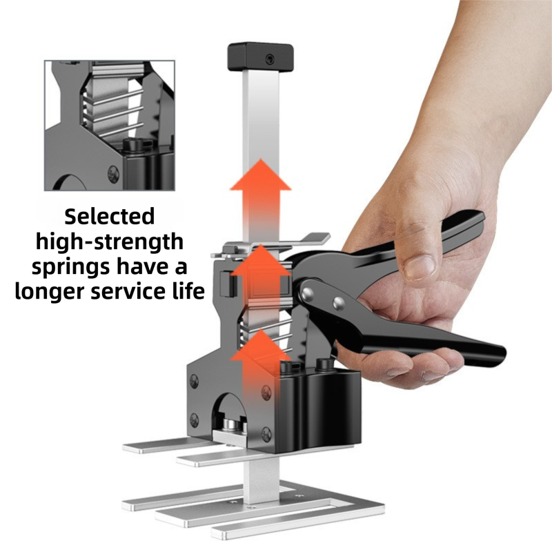 Two-Piece Professional Metal Tile Lifter (21cm Adjustable) - Dual-Rod Precision Height Regulator for Floor and Wall Tiles — image 2