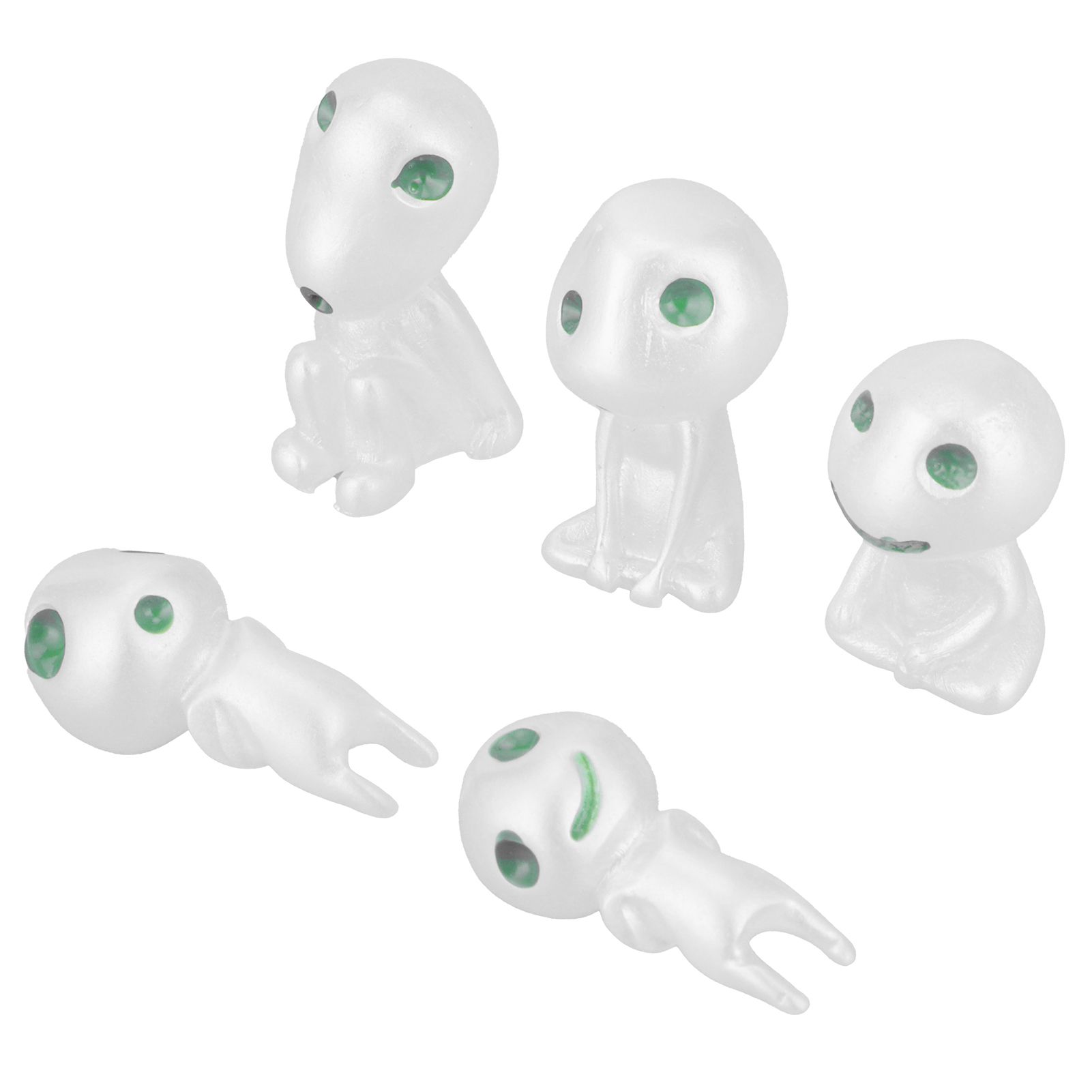 5Pcs Luminous Small Ornaments Outdoor Lawn Decoration Garden Statues for Courtyard Balcony Decor — image 3