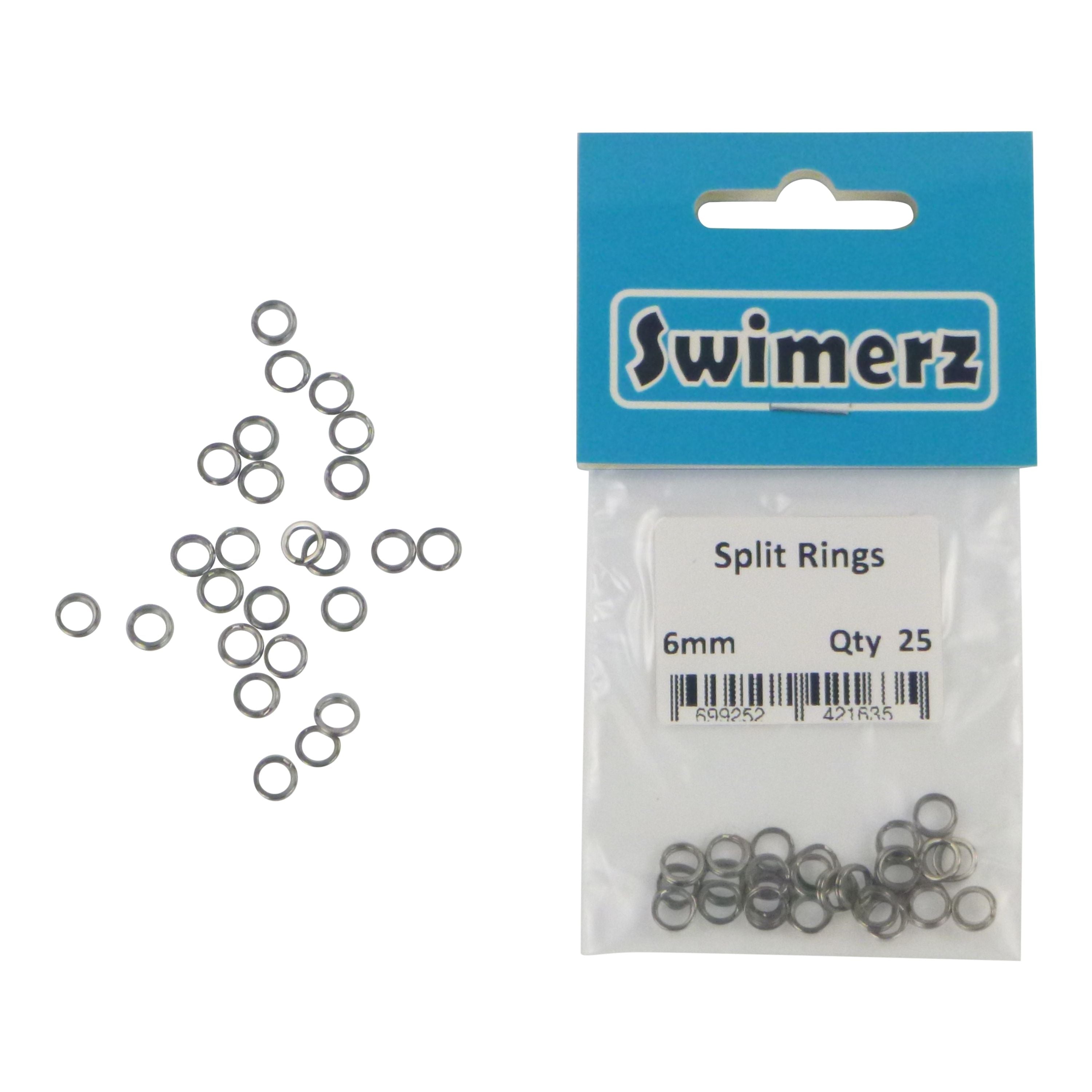 Swimerz 6mm Split Ring Stainless Steel, 25 Pack — image 2