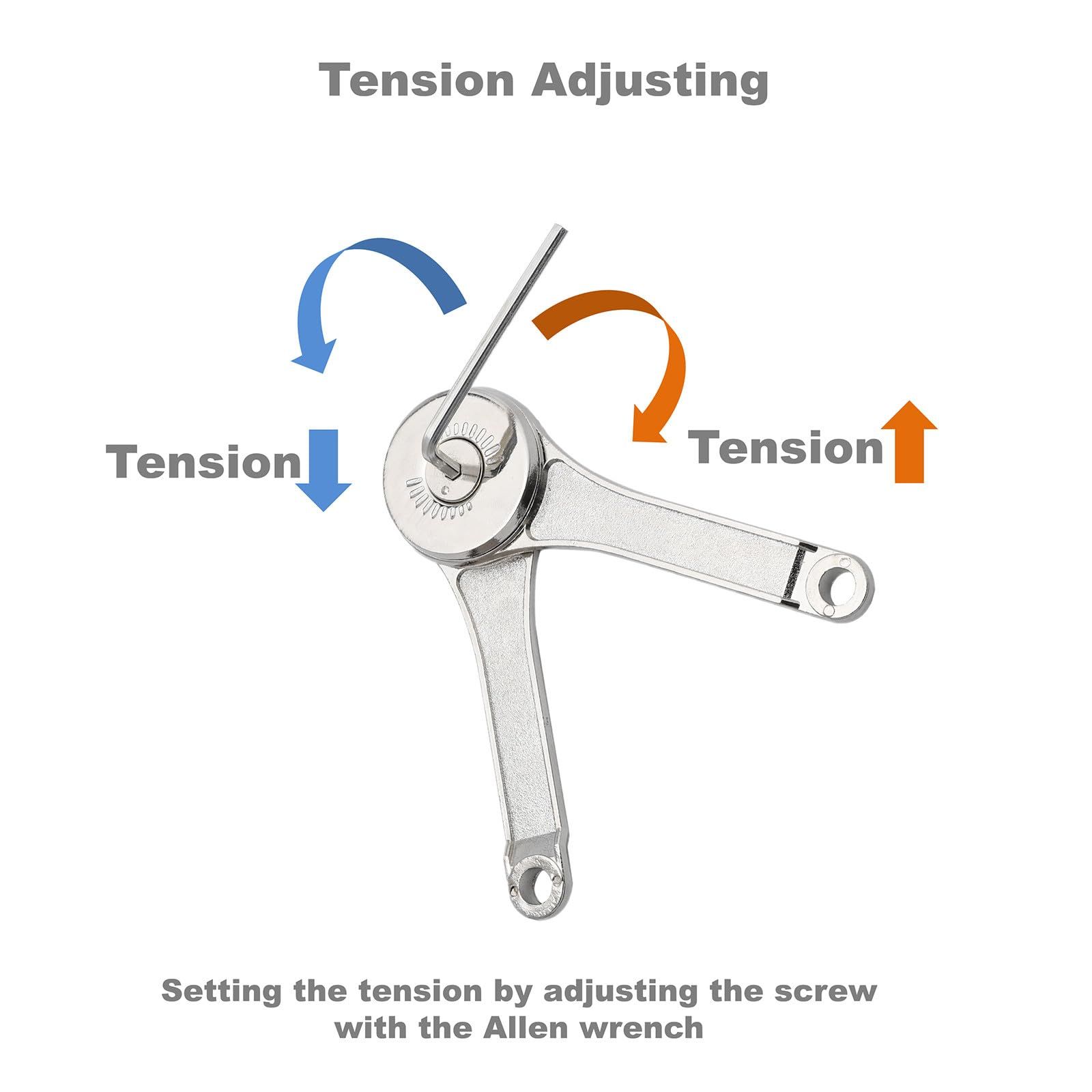 360 degree rotating support rod for cabinet doors, allowing for arbitrary parking. Hardware accessories for wardrobes — image 4
