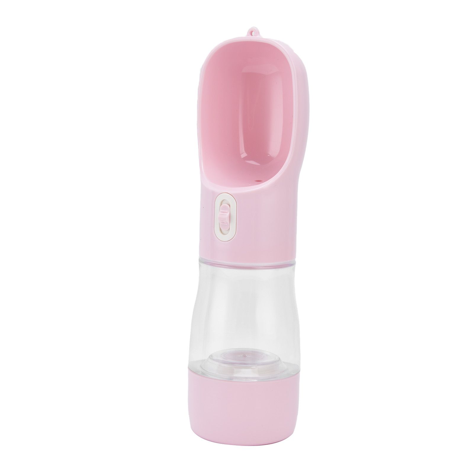 2 in 1 Pet Water Bottle Portable Anti Leakage Dog Food Bottler for Outdoor TravelingPink โ image 5