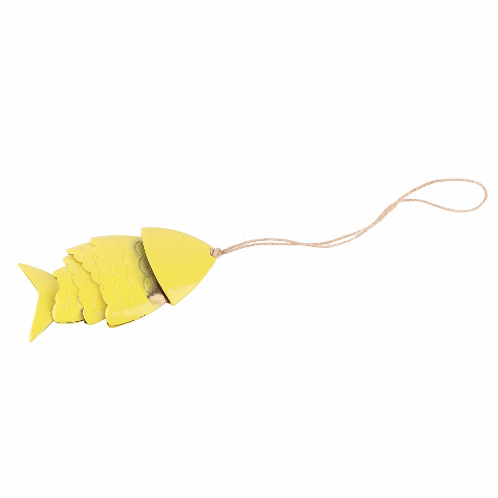 Colorful Koi Fish Wind Chimes Metal Crafts Outdoor Eaves Hanging Decorations Fish Wind Chime — image 6