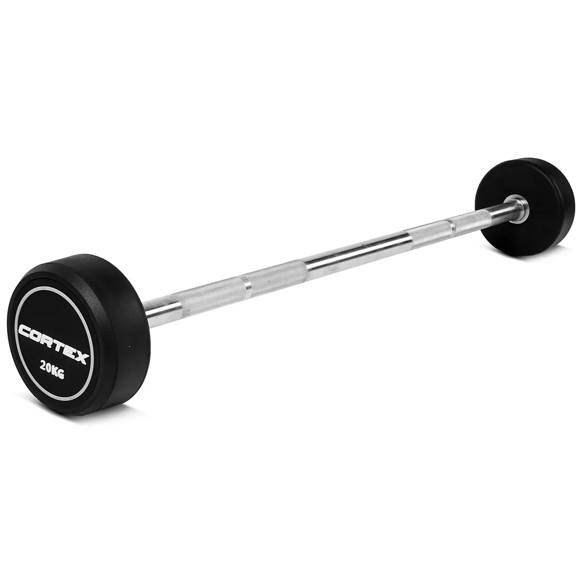 CORTEX 100kg ALPHA Series Fixed Barbell Set with Stand โ image 6