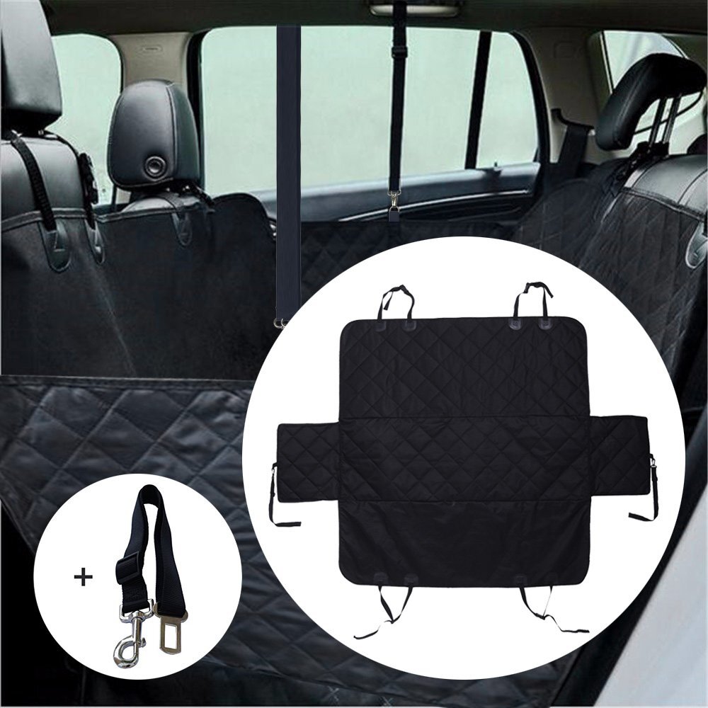 YES4PETS Waterproof Premium Pet Cat Dog Back Car Seat Cover Hammock NonSlip Mat Protector — image 2