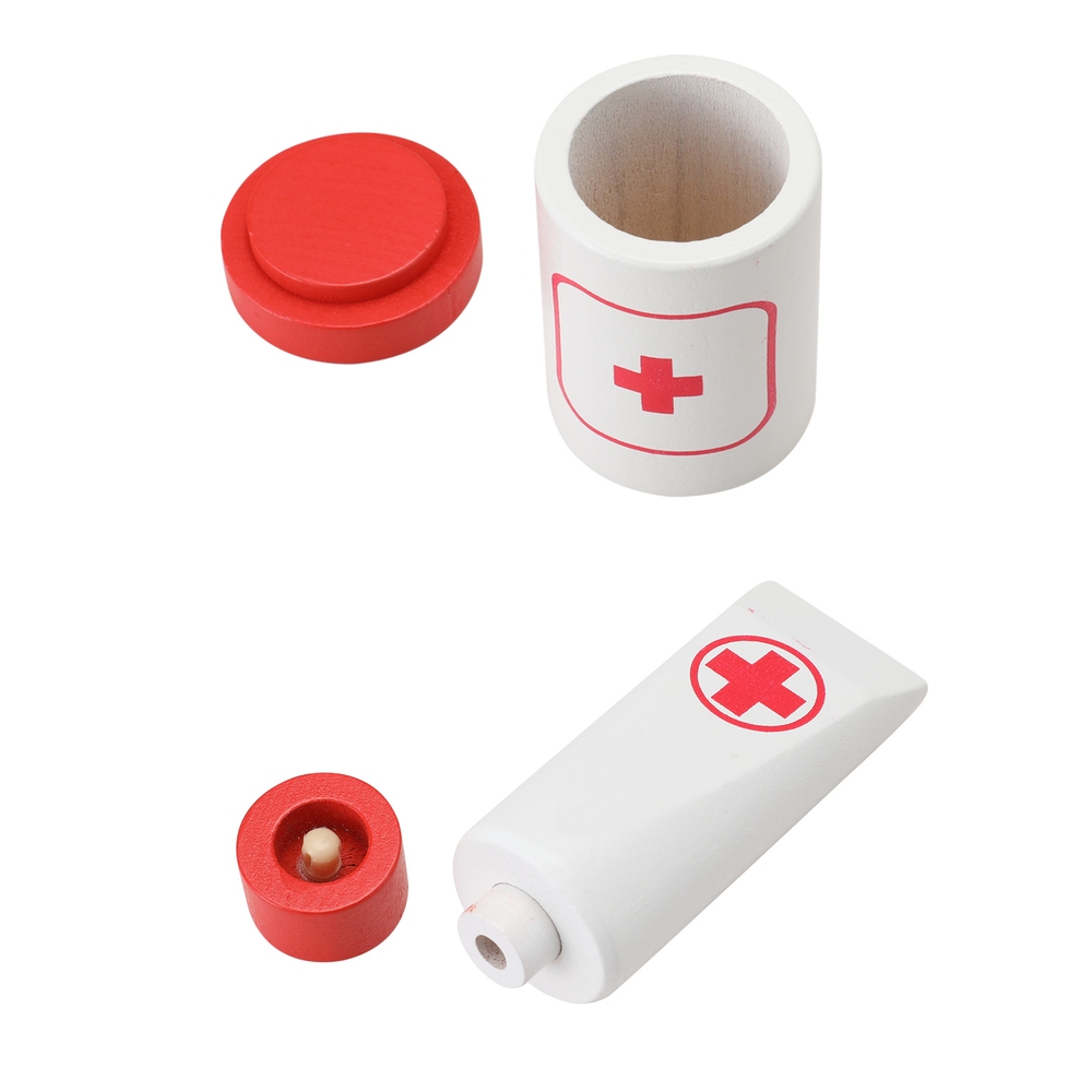 Keezi Kids Doctor Nurse Medical Case Pretend Play Set Stethoscope Medicine Toys โ image 4