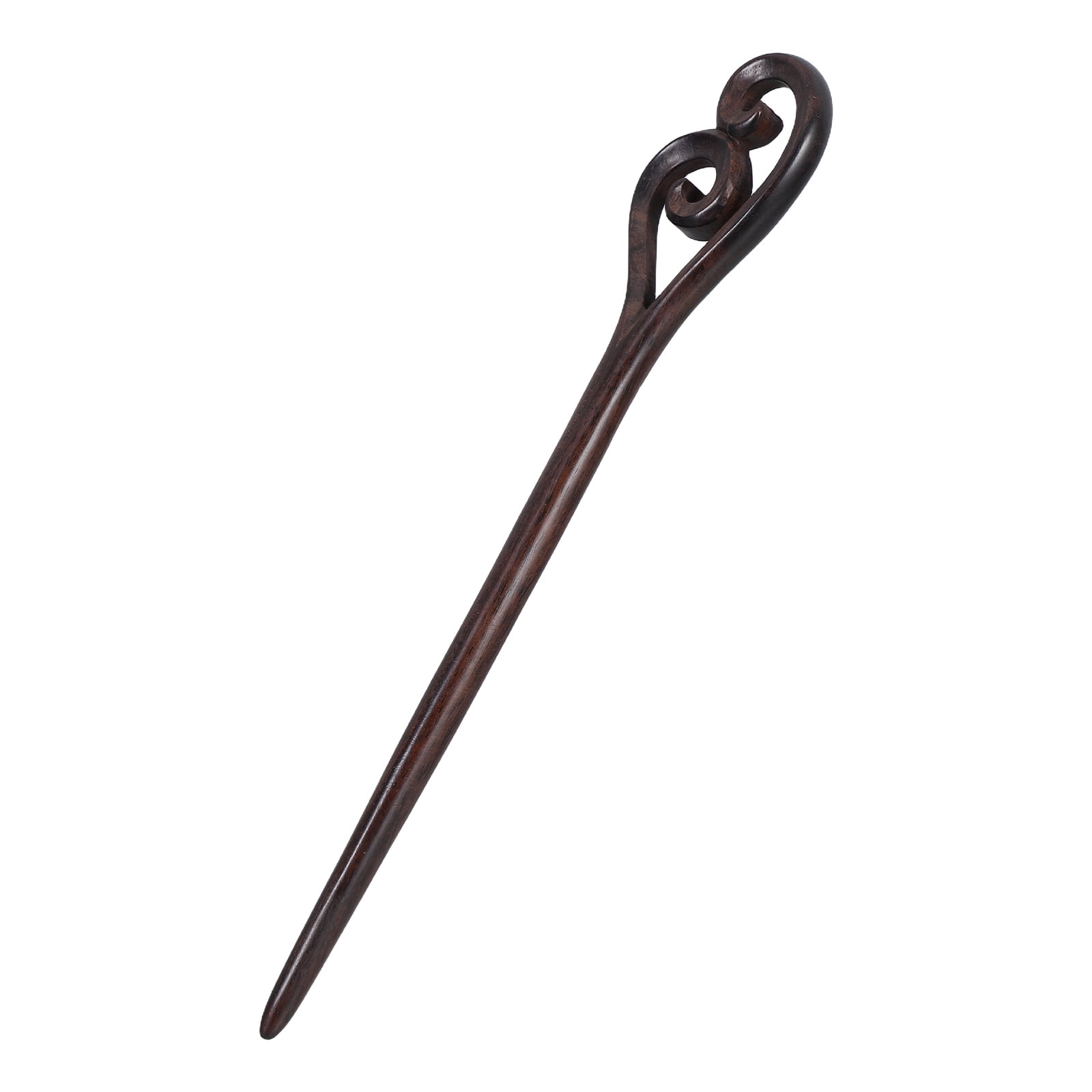 Vintage Hair Stick for Women Made of Durable Ebony Black Shining in Crowd Perfect for Decoration 1pc โ image 6