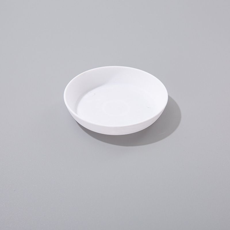 5 Pack Plastic Flower Pot Indoor Outdoor Modern Decorative Plant Pots with Drainage Hole and Tray for Office Desk Home Garden — image 3