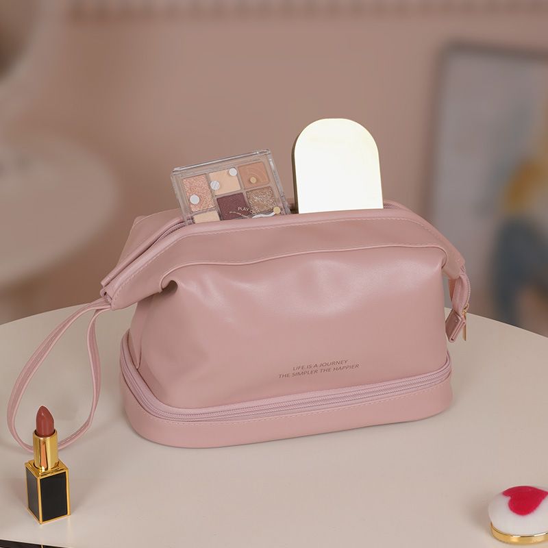 Cosmetic Bag MuJia PU Large Travel Toiletry โ image 2