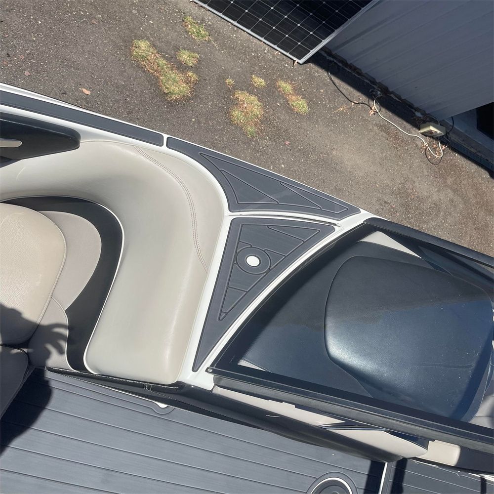 2010-2014 Malibu 21 VLX Cockpit Pad Boat EVA Foam Teak Deck Floor Mat Flooring SeaDek MarineMat Gatorstep Style Self Adhesive — image 5