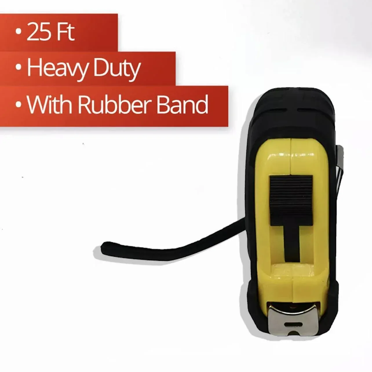 Steel Measuring Tape with Lock Rubber Grip Metric and Inch Ruler 3M 5M 10M - 3M โ image 6