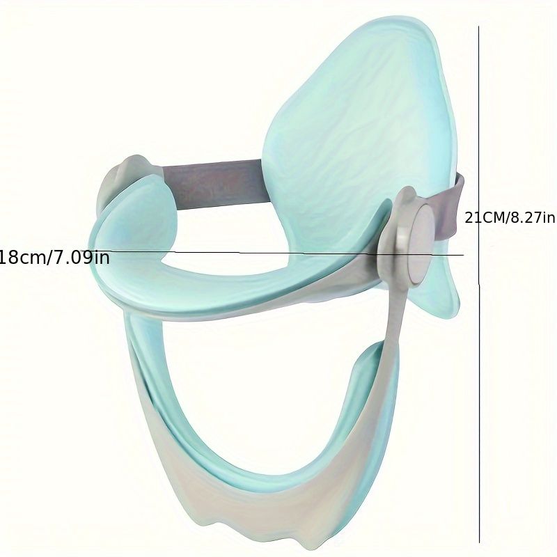1pc Home Adjustable Neck Support, Ergonomic Design, Breathable And Comfortable, Adjustable Shoulder Straps for Enhanced Back Support, Ideal Gift for Adults — image 4