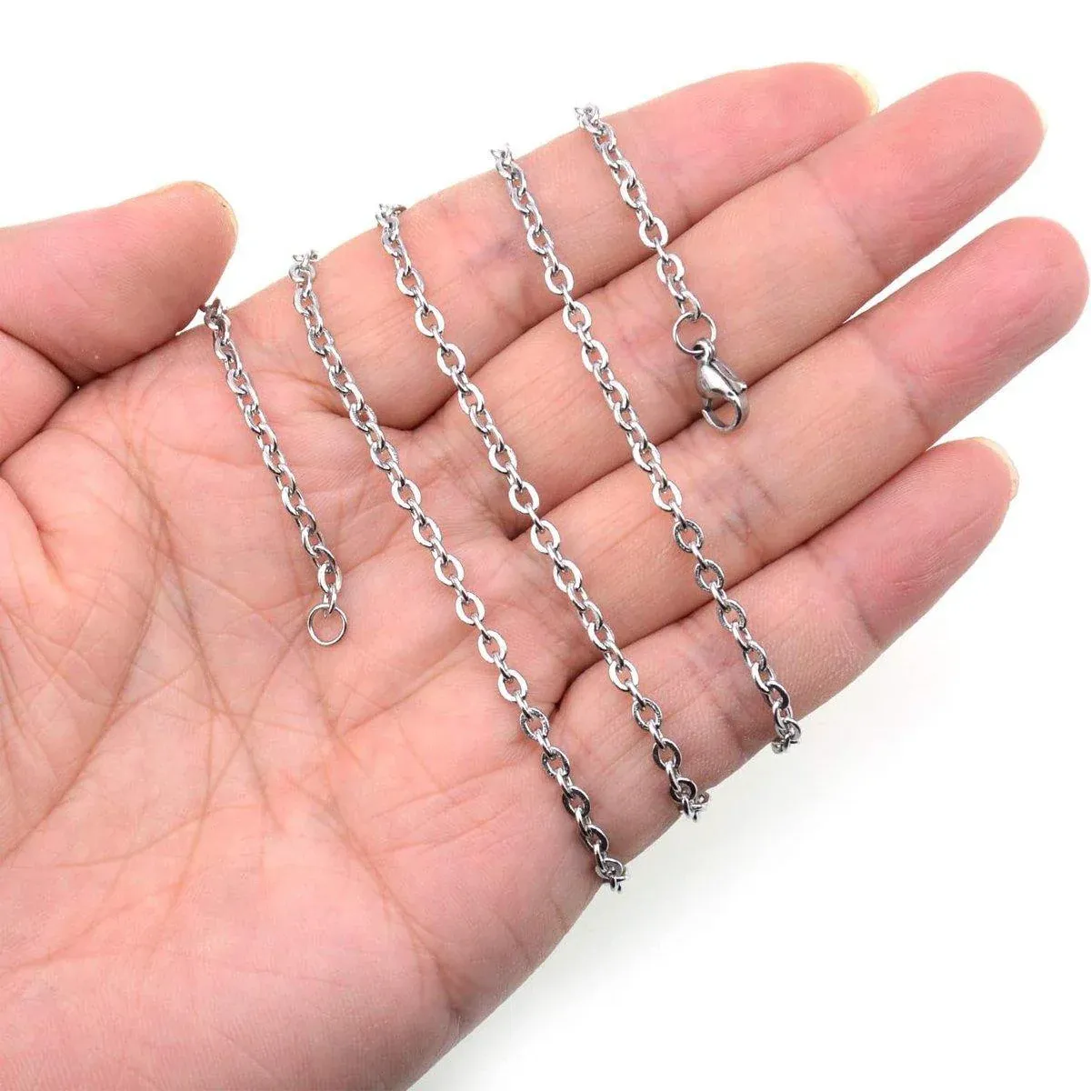 48pcs O Chain Jewelry Making Kit Versatile Necklace DIY Universal Jewellery Set โ image 5