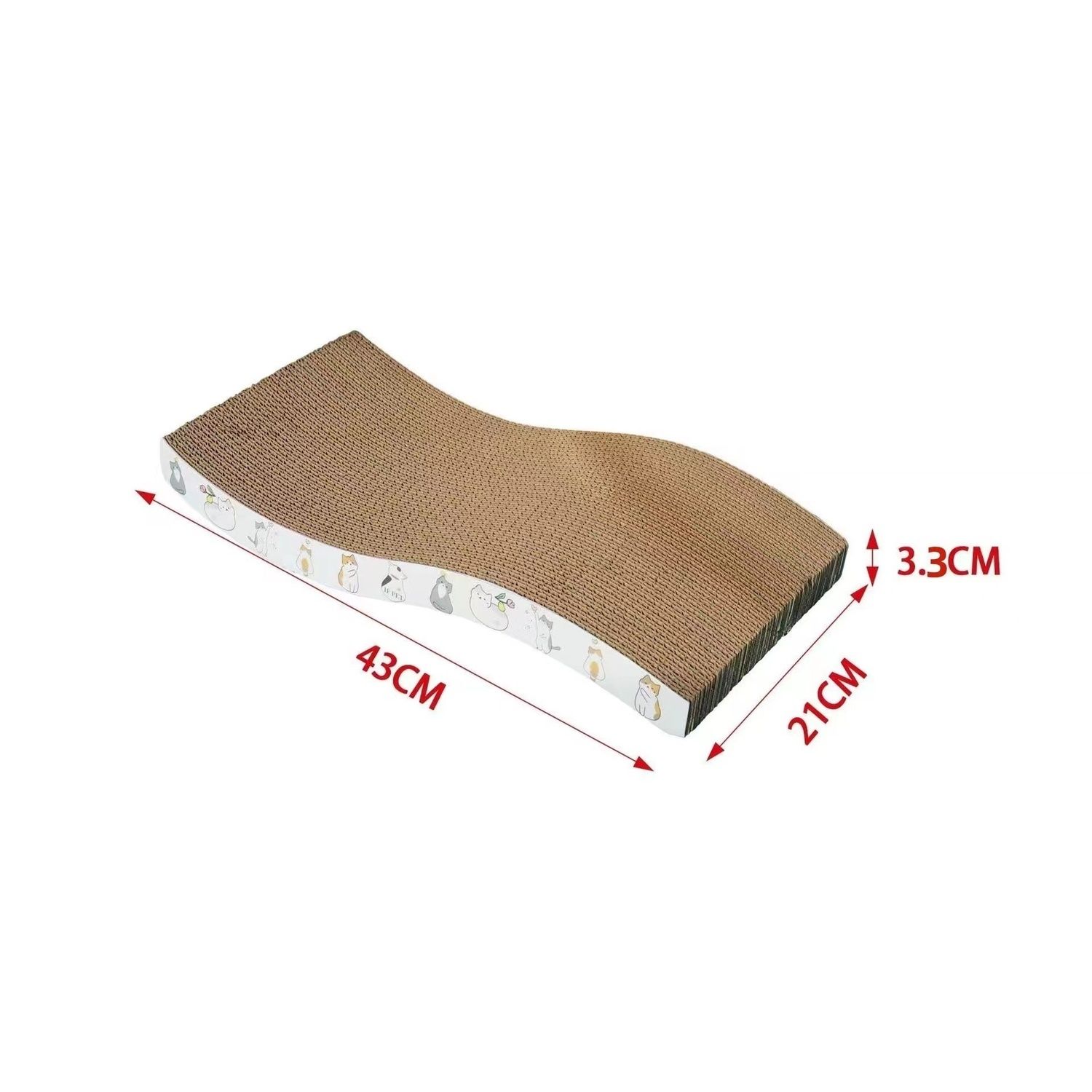 Cat Scratching Board, MultiColor Cat Tree with Catnip โ image 3