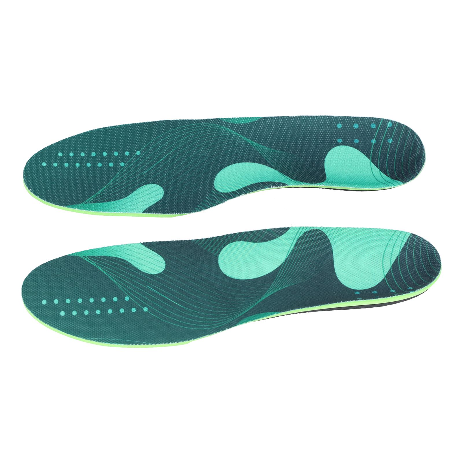 1 Pair Unisex Insole Breathable Elastic Shock Absorbing Foot Arch Support Orthopedic Shoe Pads L 44-47 โ image 4
