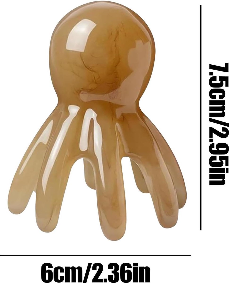 Head Massage Spider - Scalp Massager - Massage Brush - Scalp Brush - Massage Brush - Head Massage Device - Head Massage Spider - Stimulates Hair Growth and — image 5