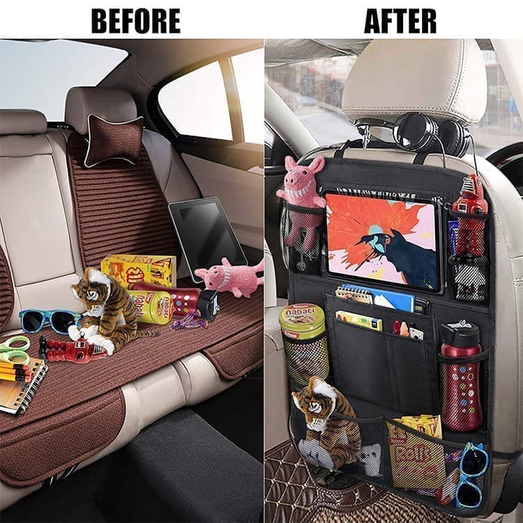 2-Pack Universal Car Back Seat Tablet Holder, 41×61cm, Compatible with All Brands — image 5