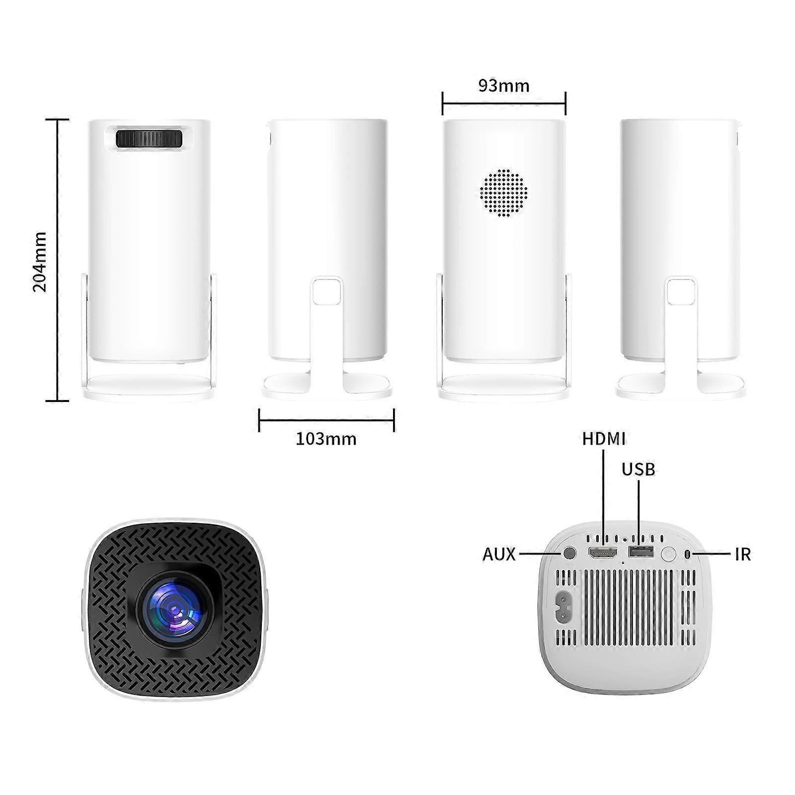 Portable Smart Projector - Home Movie Projector for Phone & Laptop — image 4