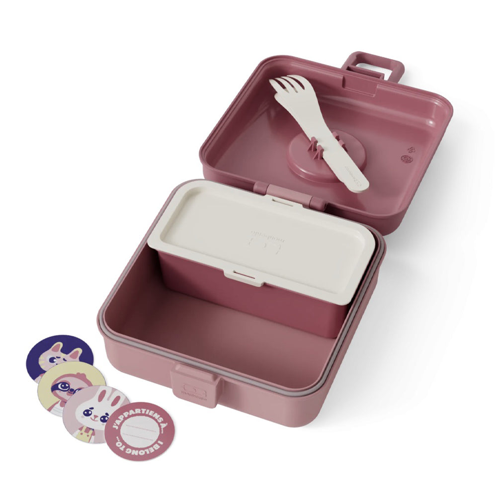 Monbento Mb Sandwich Lunch Box Snacky - Pink Blush — image 3